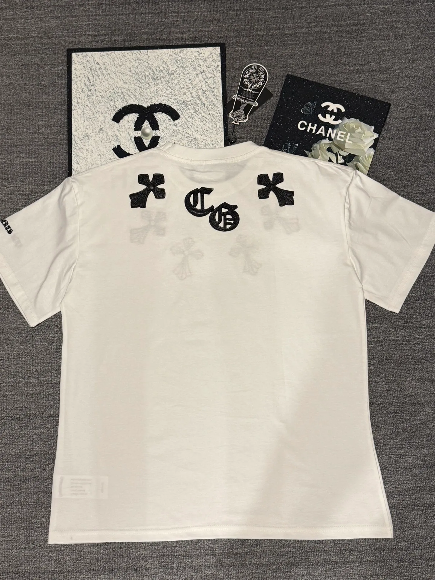 80 Chrome Hearts 100% 32 1X 1 ➕ ：Black Black Size：S M L XL